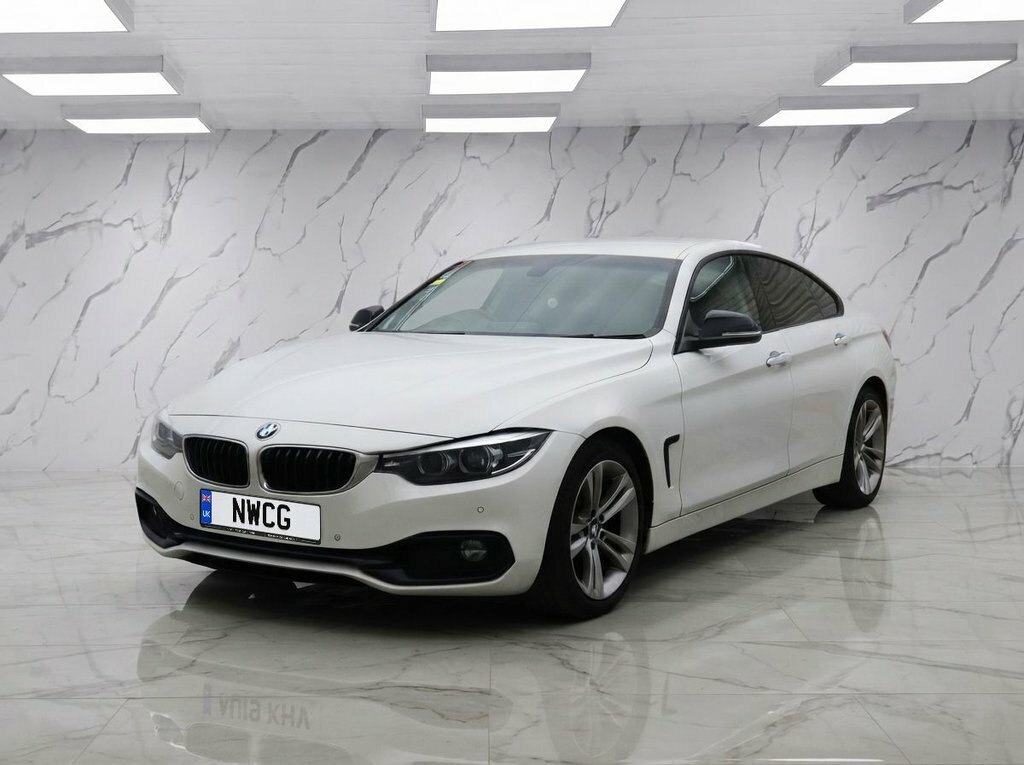 BMW 4 Series Gran Coupe 2L Sport White #2