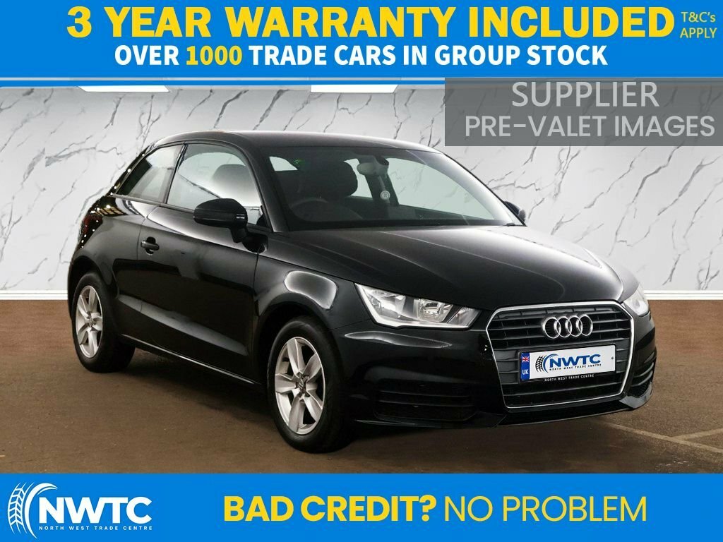 Audi A1 1L Se WN67OPK Black