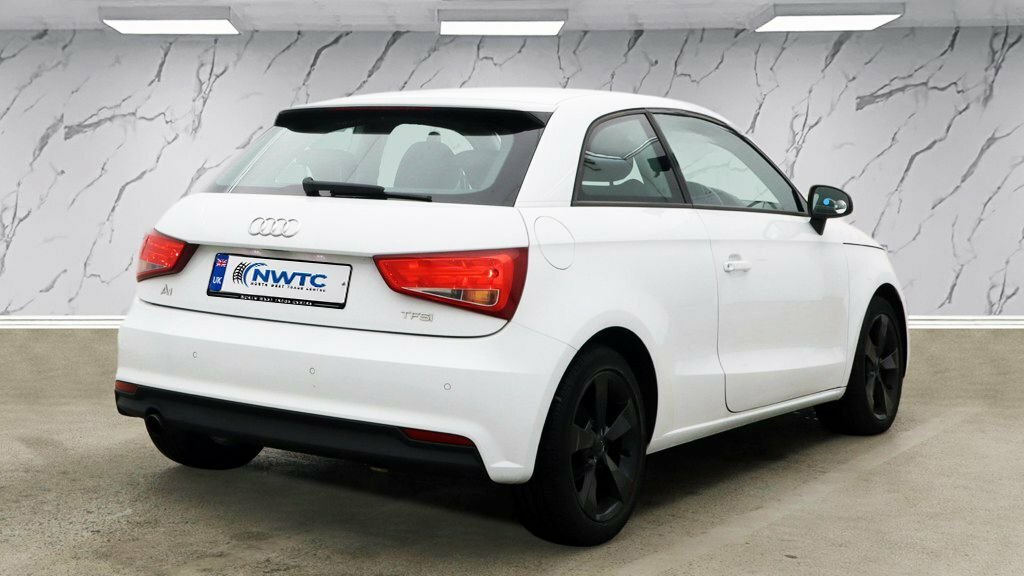 Audi A1 1L Sport KS66FWZ White #4