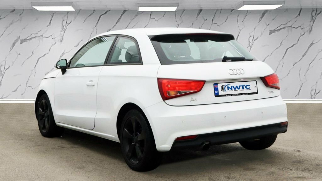 Audi A1 1L Sport KS66FWZ White #3