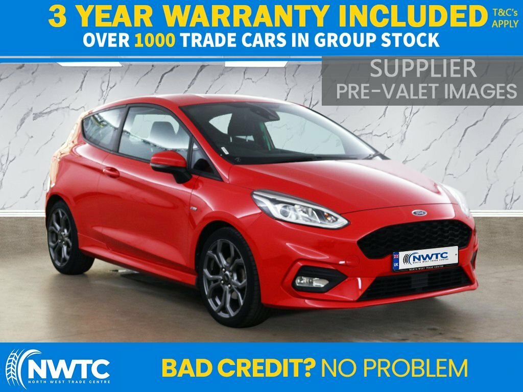 Ford Fiesta 1L St-line AX19MLF Red