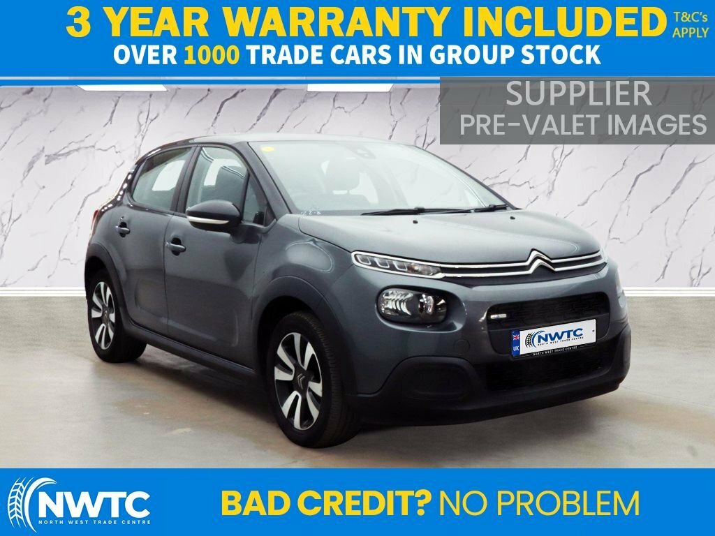 Citroen C3 1.2L Feel EO67UVJ Grey