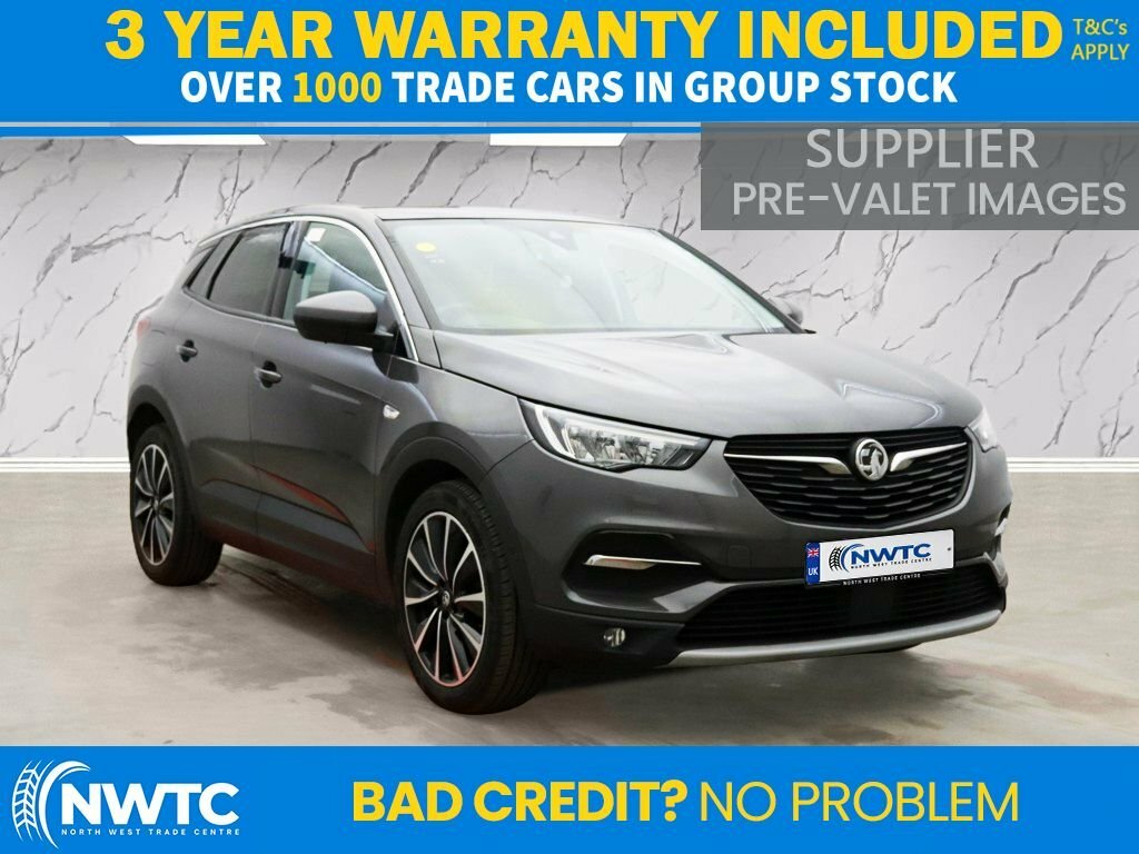 Vauxhall Grandland X 1.2L Elite Nav Grey