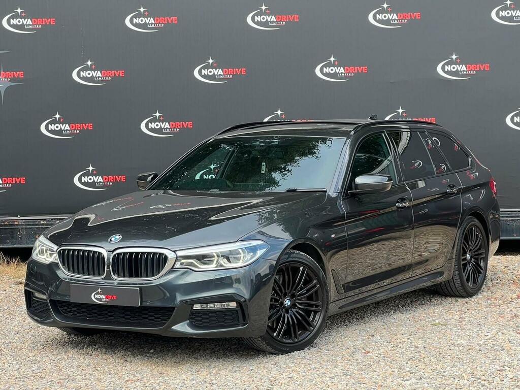 BMW 5 Series 3.0 530D M Sport Touring Euro 6 Ss Black #2