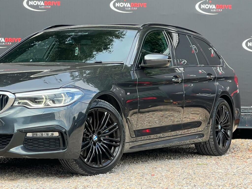 BMW 5 Series 3.0 530D M Sport Touring Euro 6 Ss Black #3