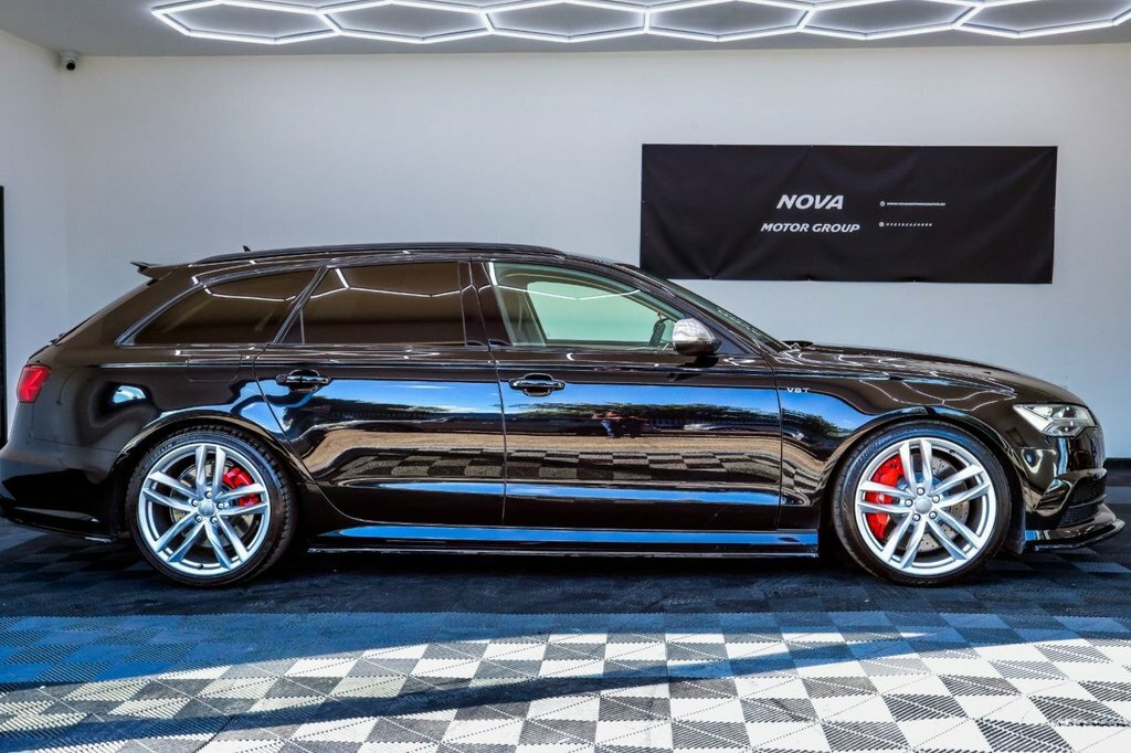 Audi S6 Avant 4L Black Edition Black #5