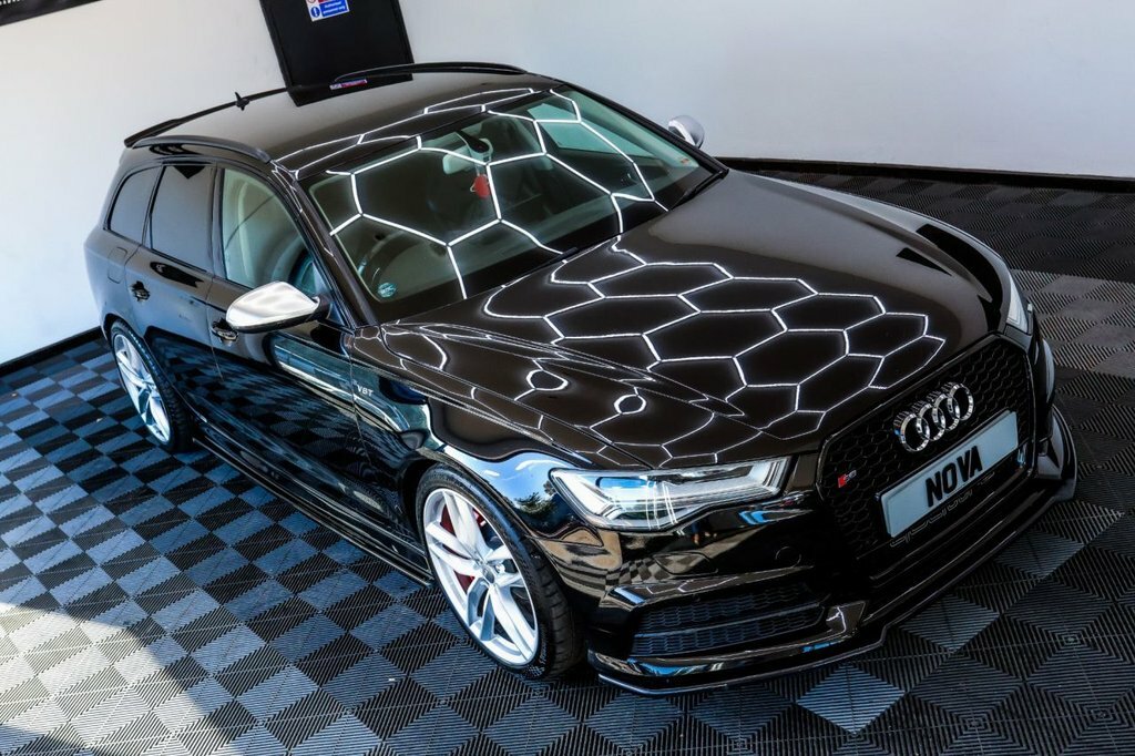 Audi S6 Avant 4L Black Edition Black #4