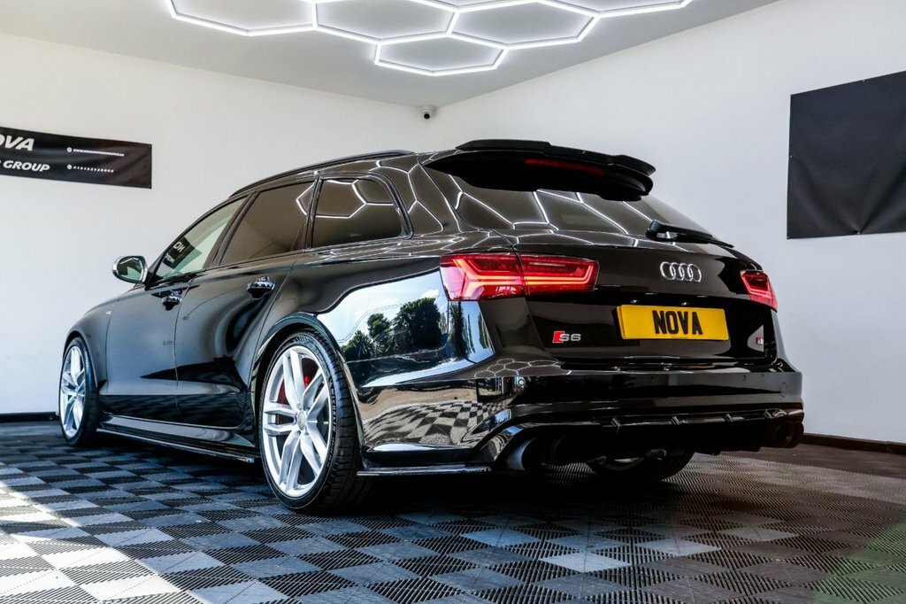 Audi S6 Avant Avant Black Black #12