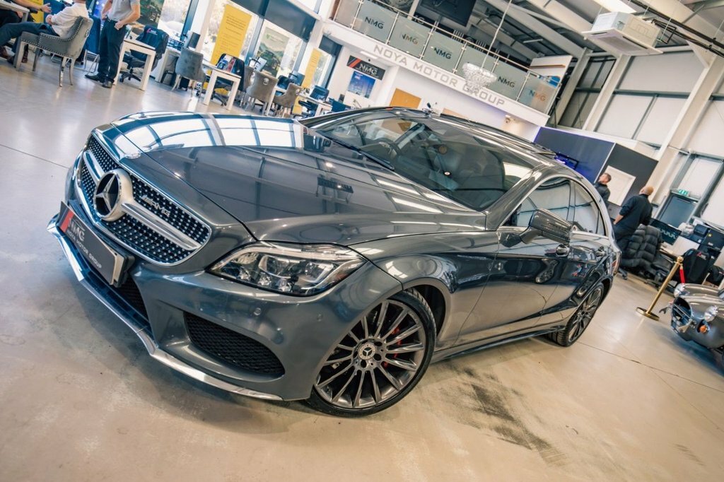 Mercedes-Benz CLS Cls350 Bluetec Amg Line Premium Plus Silver #4