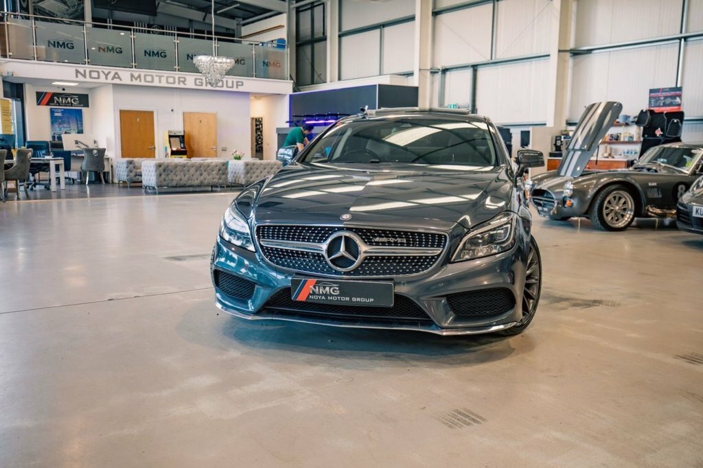 Mercedes-Benz CLS Cls350 Bluetec Amg Line Premium Plus Silver #3