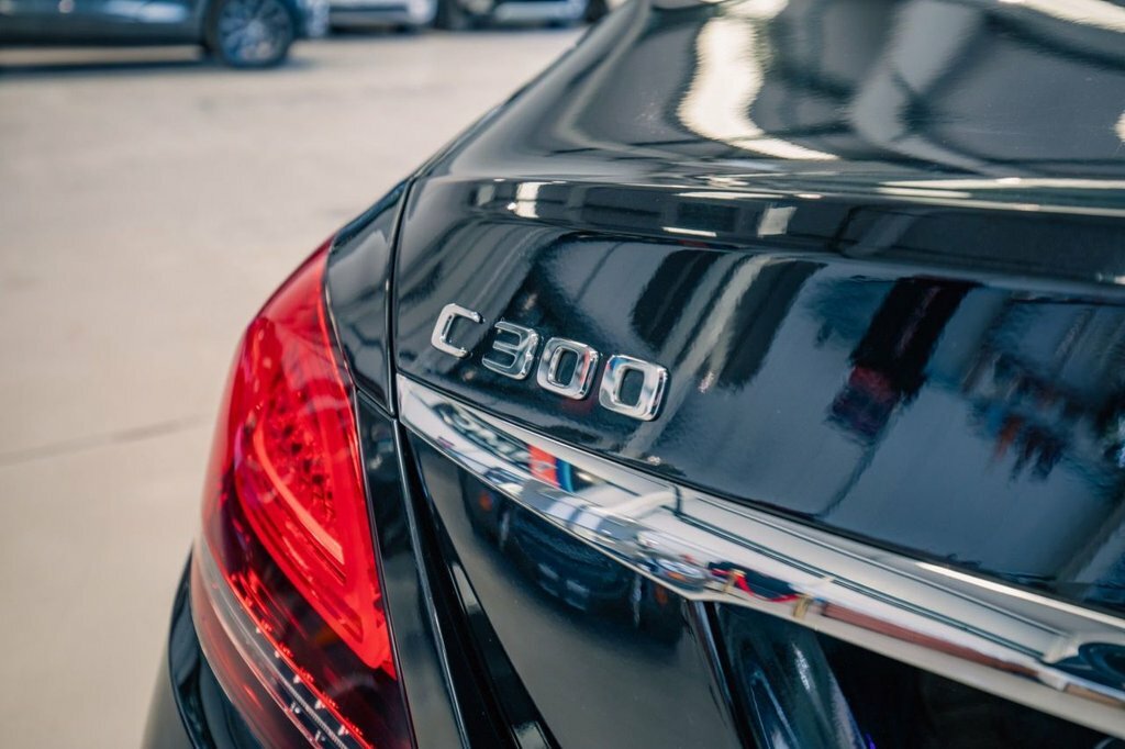 Mercedes-Benz C Class 2L Amg Line FV68RLO Black #5