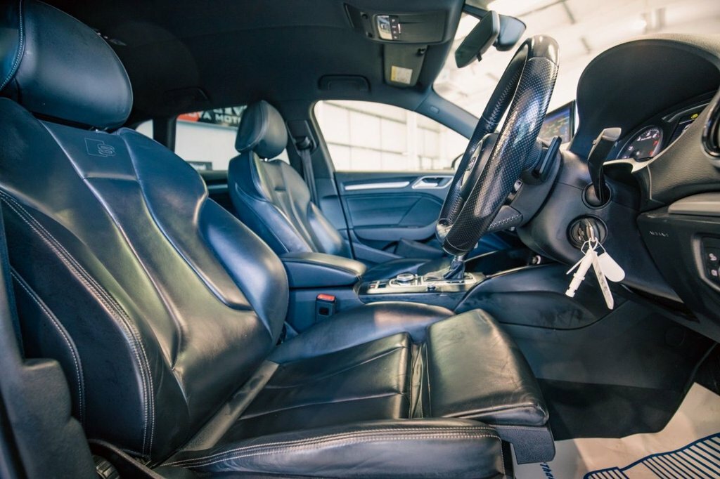 Audi S3 Hatchback YA66WTT Black #2