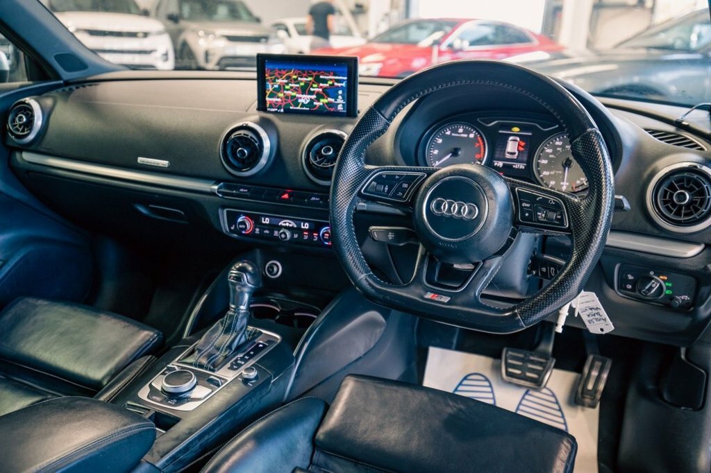 Audi S3 Hatchback YA66WTT Black