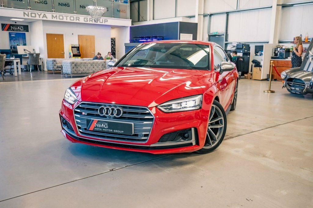 Audi S5 Coupe BP66YSX Red #3