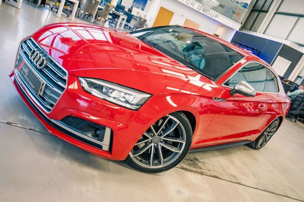 Audi S5 Coupe BP66YSX Red #4
