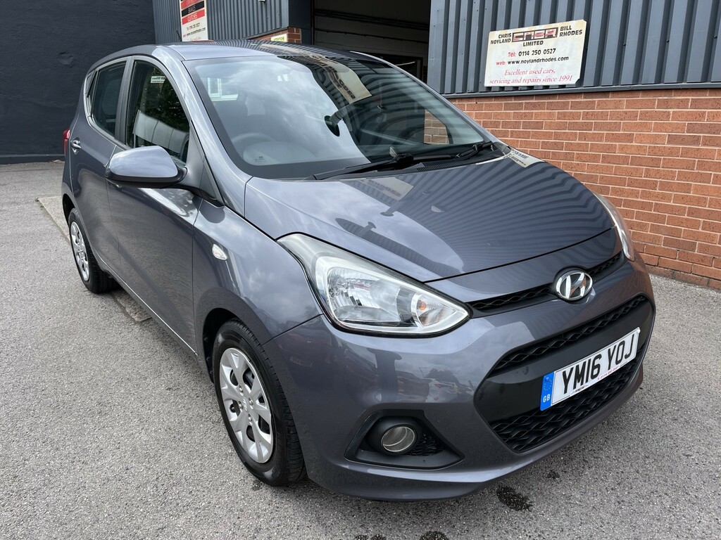 Hyundai I10 1.2 I10 Se 1.2 At Blue Int Ss 2016 Grey