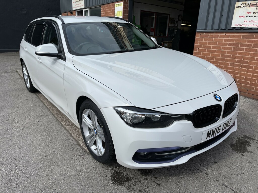 BMW 3 Series 2.0 318D Sport Touring 2016 White