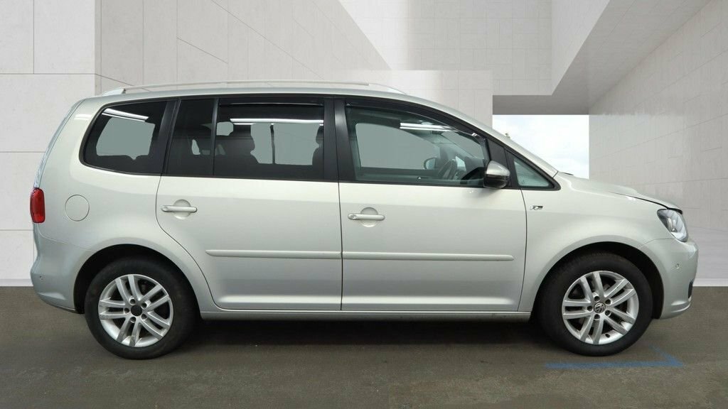 Volkswagen Touran 1.6 Tdi Se Mpv Dsg Euro 5 105 Ps AJ11FPY Silver #2