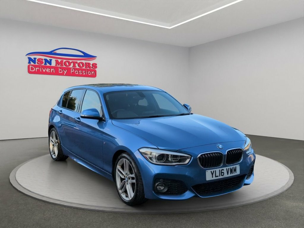 BMW 1 Series 2.0 118D M Sport Hatchback Euro 6 Blue
