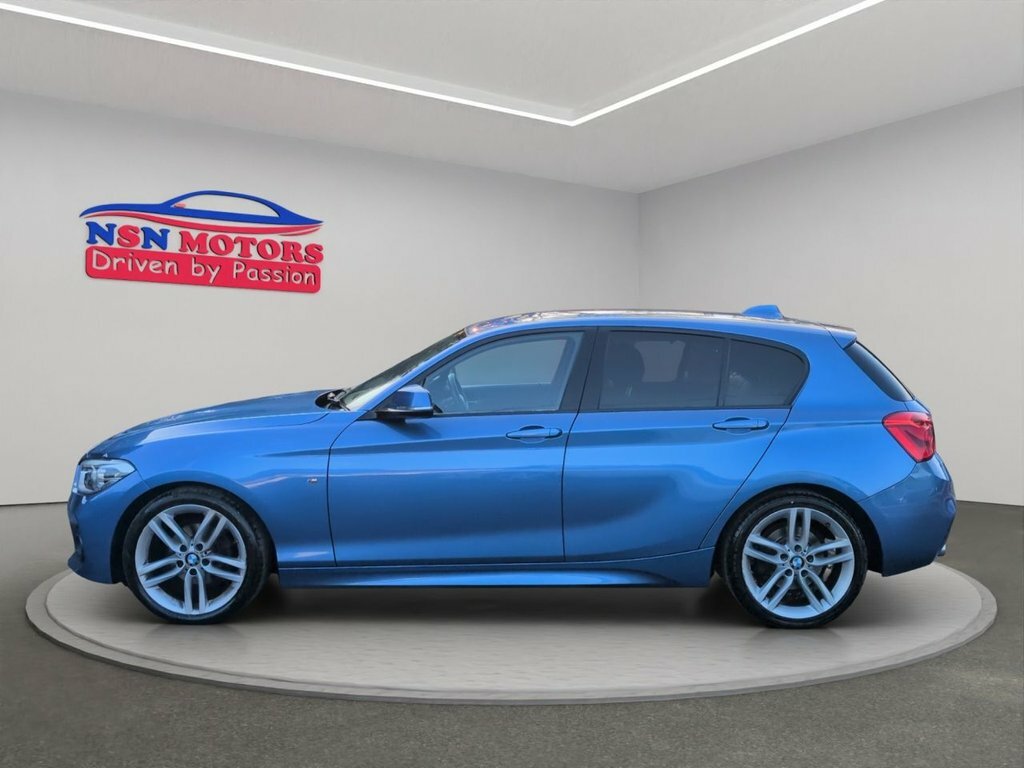 BMW 1 Series 2.0 118D M Sport Hatchback Euro 6 Blue #3