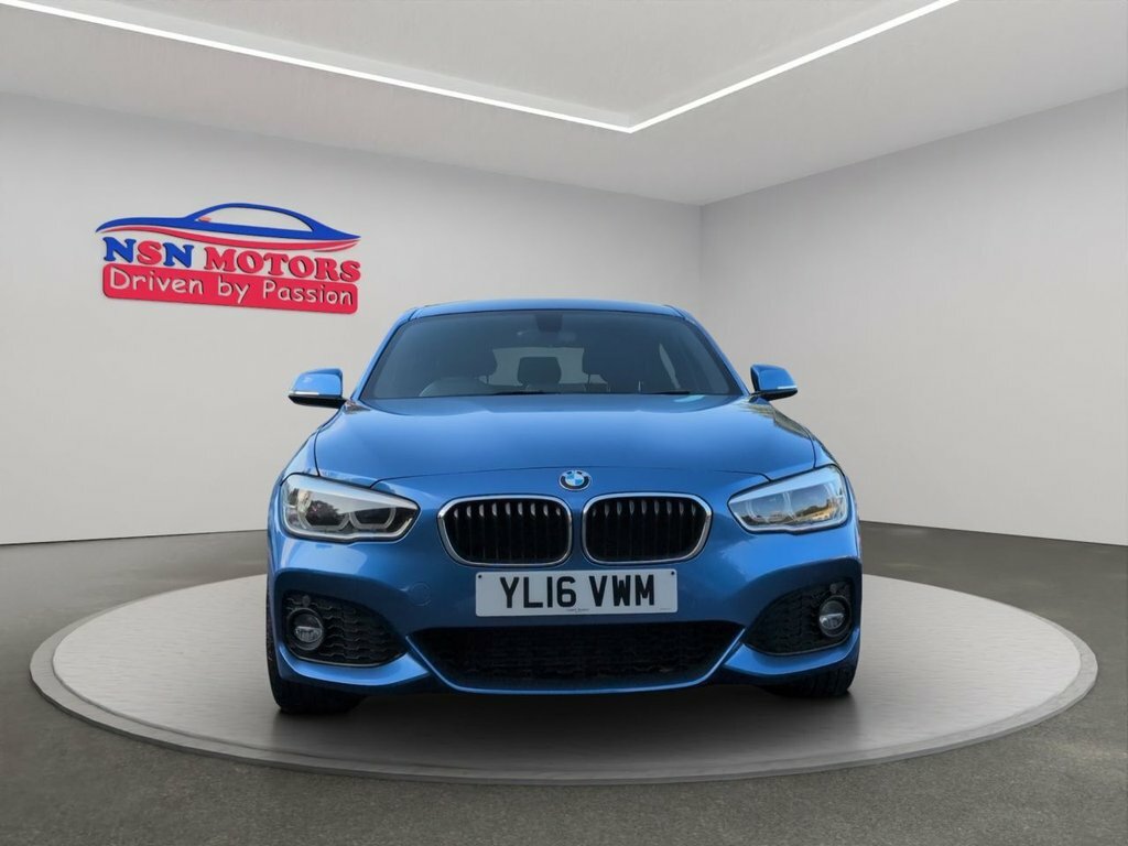 BMW 1 Series 2.0 118D M Sport Hatchback Euro 6 Blue #6
