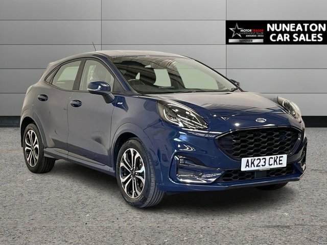Ford Puma 1.0T Ecoboost Mhev St-line Suv Hybrid M Blue
