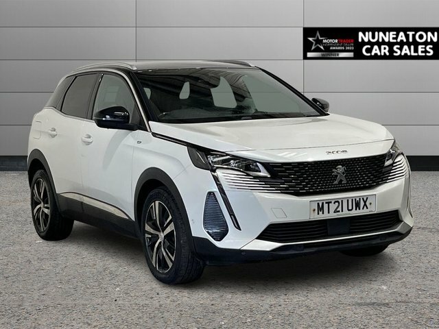 Peugeot 3008 1.2 Puretech Gt Suv Euro 6 Ss White