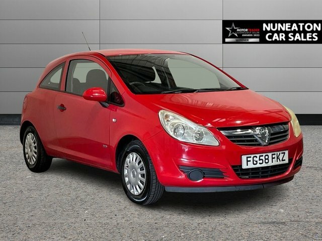 Vauxhall Corsa 1.0I 12V Life Hatchback 134 Gk Red