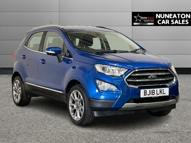 Ford Ecosport 1.0T Ecoboost Titanium Suv Euro Blue
