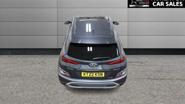 Hyundai Kona 1.6 H-gdi Ultimate Suv Hybrid Dct Euro KT22KSN Grey #4