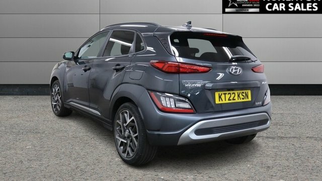 Hyundai Kona 1.6 H-gdi Ultimate Suv Hybrid Dct Euro KT22KSN Grey #5