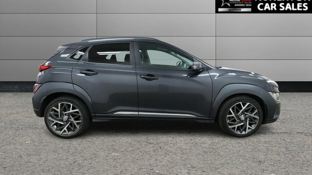 Hyundai Kona 1.6 H-gdi Ultimate Suv Hybrid Dct Euro KT22KSN Grey #2