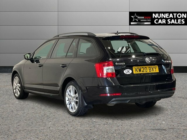 Skoda Octavia 1.5 Tsi Gpf Act Se L Estate Dsg Euro 6 KW20BXY Black #5
