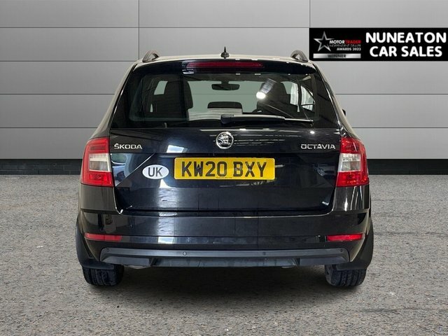 Skoda Octavia 1.5 Tsi Gpf Act Se L Estate Dsg Euro 6 KW20BXY Black #4