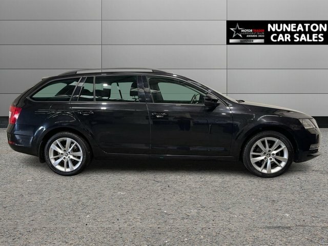 Skoda Octavia 1.5 Tsi Gpf Act Se L Estate Dsg Euro 6 KW20BXY Black #2