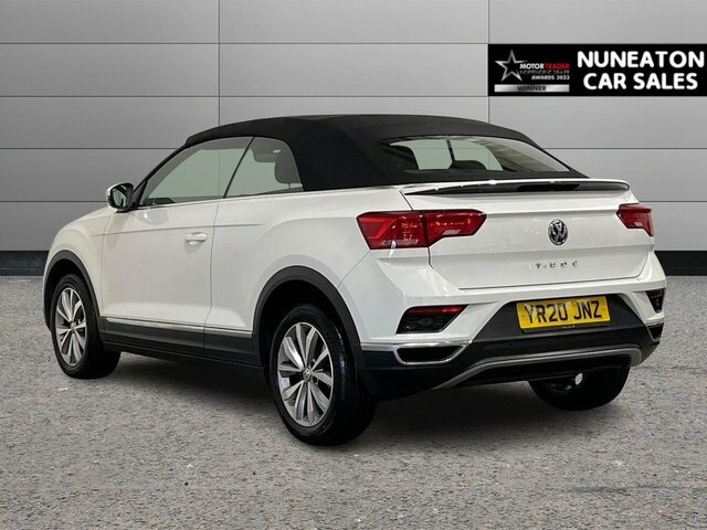 Volkswagen T-Roc 1.5 Tsi Evo Design Cabriolet Eur White #5