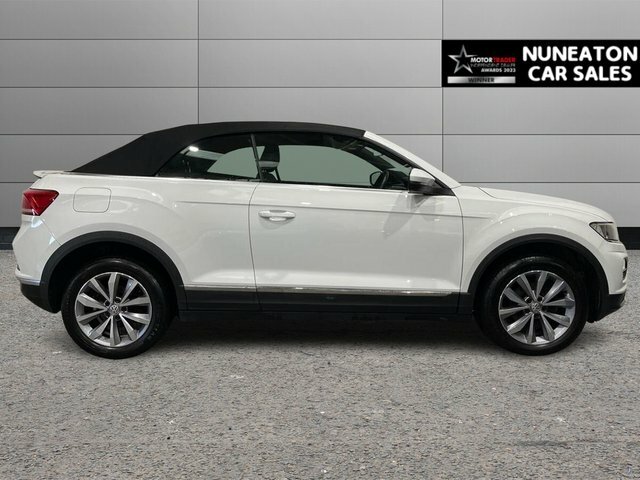Volkswagen T-Roc 1.5 Tsi Evo Design Cabriolet Eur White #2