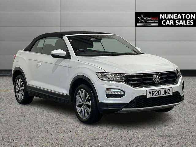 Volkswagen T-Roc 1.5 Tsi Evo Design Cabriolet Eur White
