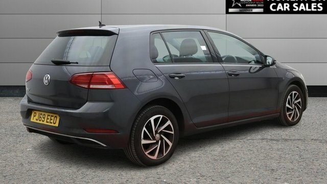 Volkswagen Golf 1.6 Tdi Match Edition Hatchback PJ69EEO Grey #3