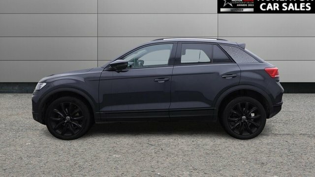 Volkswagen T-Roc 1.5 Tsi Evo Black Edition Suv Dsg Euro Black #5