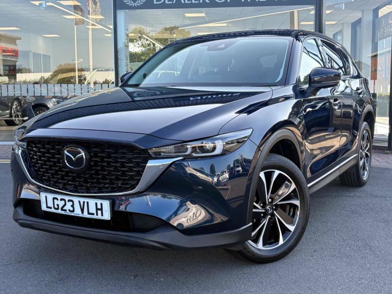 Mazda CX-5 2.0 E-skyactiv G Mhev Exclusive-line Euro 6 Ss Blue #4
