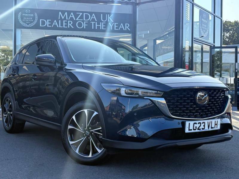Mazda CX-5 2.0 E-skyactiv G Mhev Exclusive-line Euro 6 Ss Blue #6