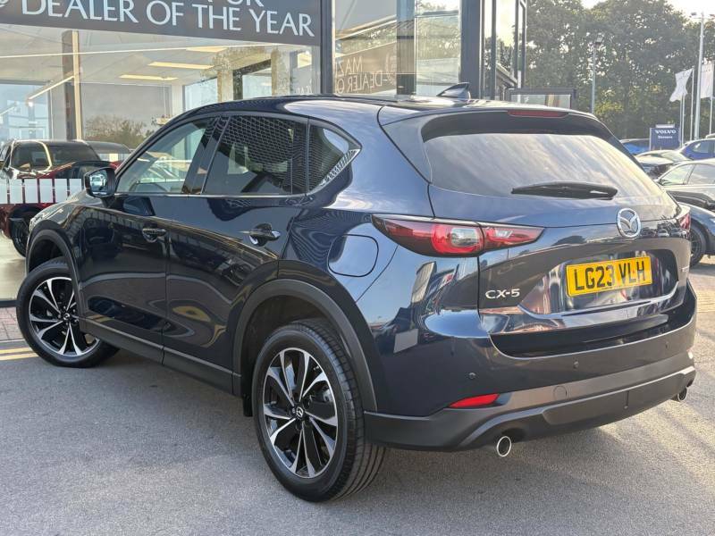 Mazda CX-5 2.0 E-skyactiv G Mhev Exclusive-line Euro 6 Ss Blue #5