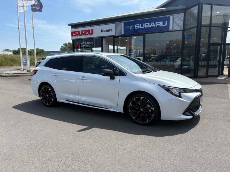 Toyota Corolla 2.0 Vvt-h Gr Sport Touring Sports Cvt Euro 6 Ss White #2