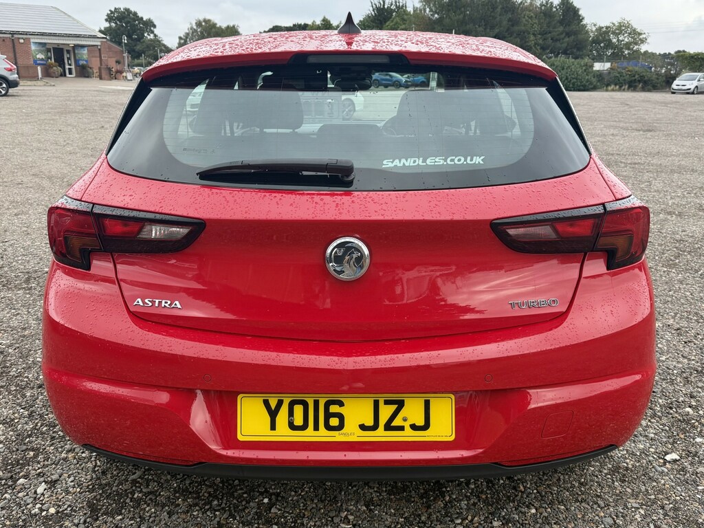Vauxhall Astra 1.4 I Turbo Sri Nav 2016 YO16JZJ Red #6