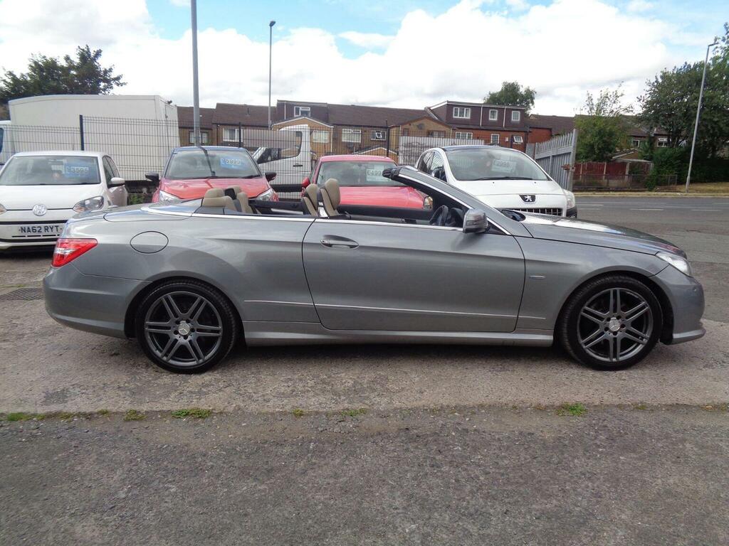 Mercedes-Benz E Class Convertible 2.1 E220 Cdi Blueefficiency Sport Cabr MT12BZB Silver #4