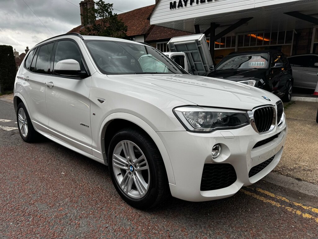 BMW X3 2.0 20D M Sport Suv Xdrive Euro 6 White