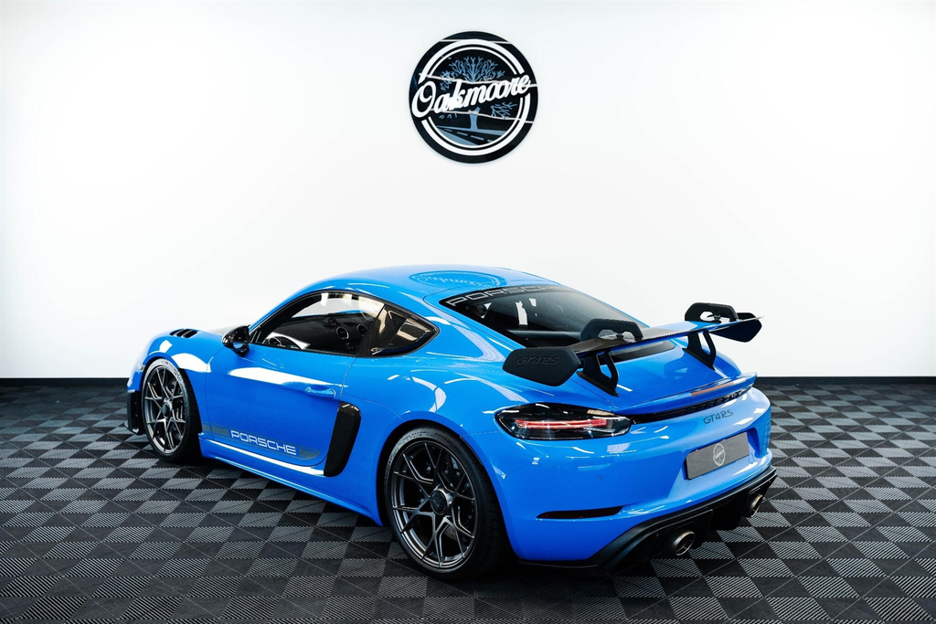 Porsche 718 Cayman Coupe BT24DWG Blue #3