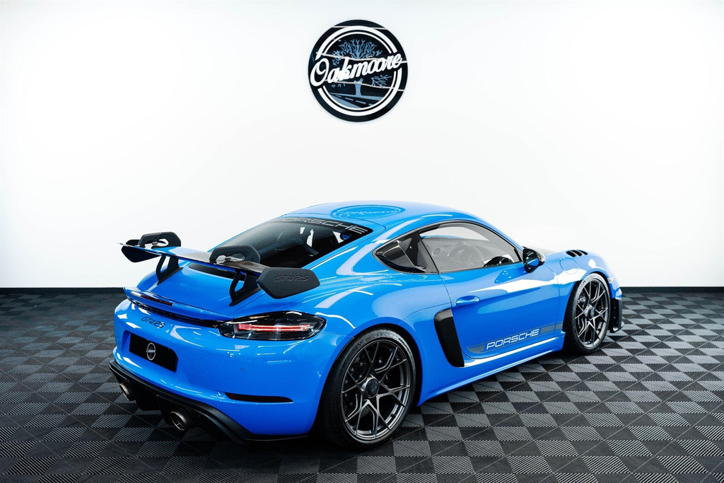 Porsche 718 Cayman Coupe BT24DWG Blue #4