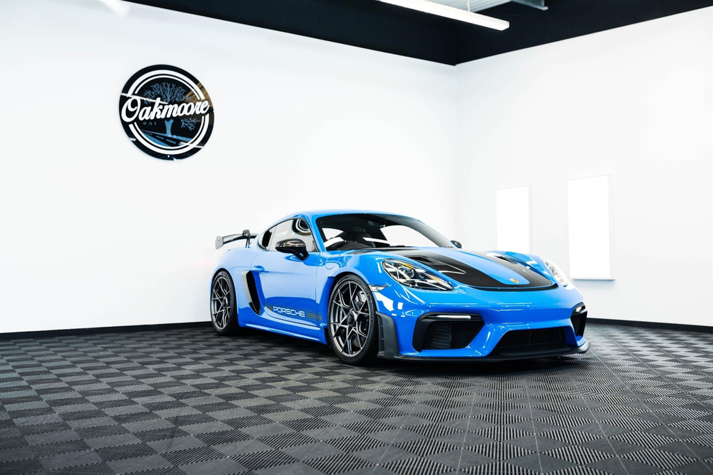 Porsche 718 Cayman Coupe BT24DWG Blue #5